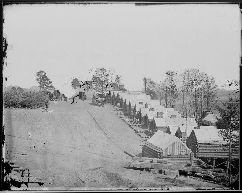 Winter quarters near Fort Brady (4153096261)