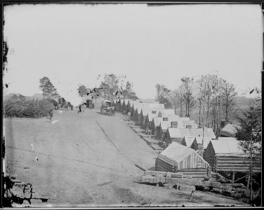 Winter quarters near Fort Brady (4153096261)