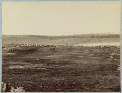 Winter quarters of a Cavalry Regiment in Army of Potomac near Brandy Station, Va., 1864 LCCN2012648040