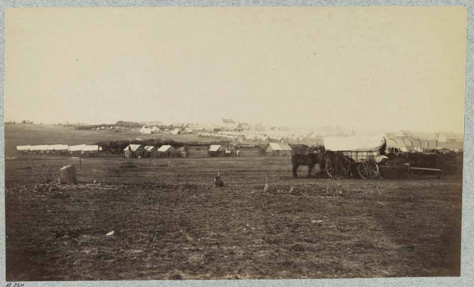 Winter quarters in Army of Potomac near Brandy Station, Va., 1864 LCCN2012649007