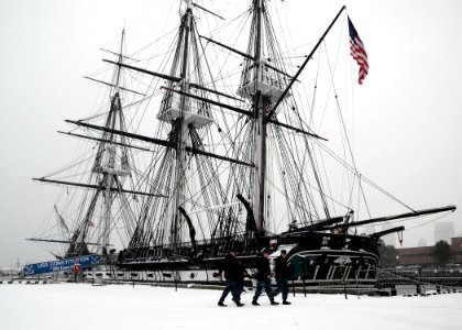 Winter Storm Hercules arrives in Boston. - Flickr - Official U.S. Navy Imagery