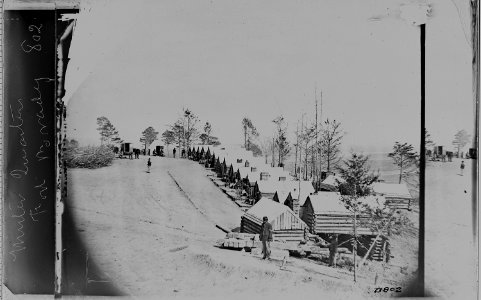 Winter quarters, Fort Brady, Petersburg, Va - NARA - 525207 photo