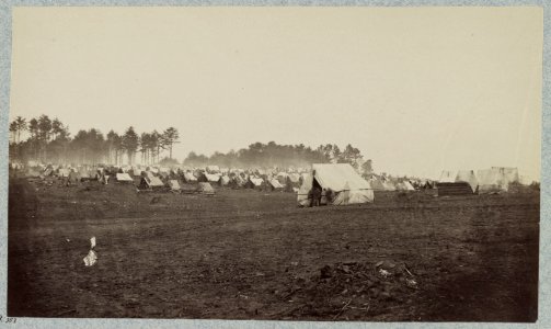 Winter quarters in Army of Potomac near Brandy Station, Va., 1864 LCCN2012649008 photo