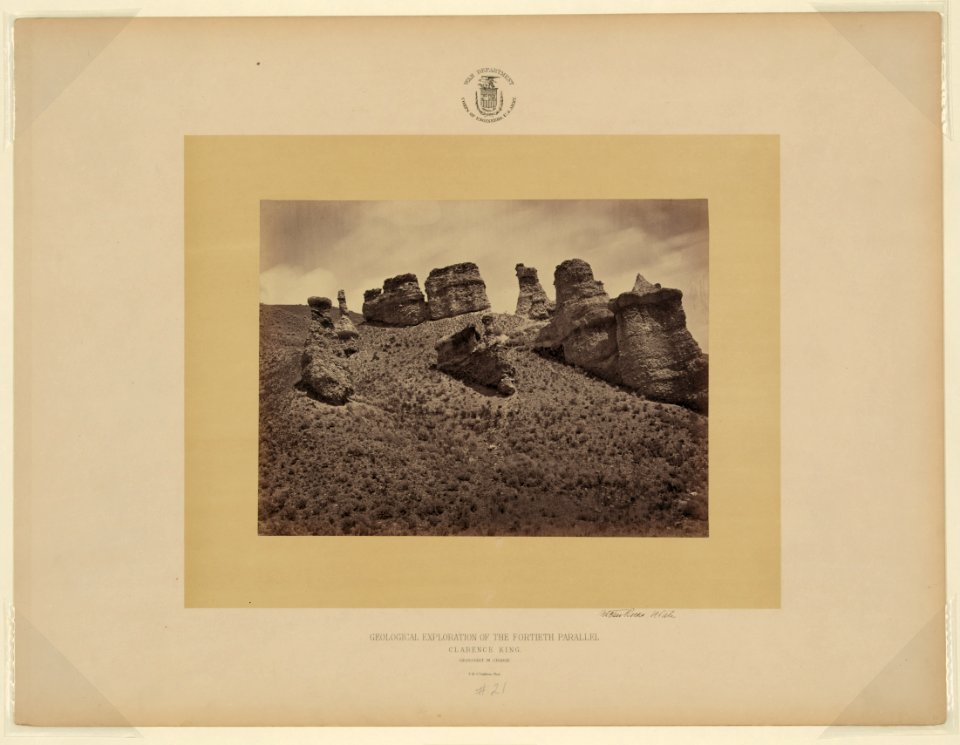 Witches Rock, Utah - T. H. O'Sullivan, phot. LCCN2002705625