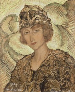 Witkacy - Portrait of Maria Zlotnicka Jaroszynska, 1928