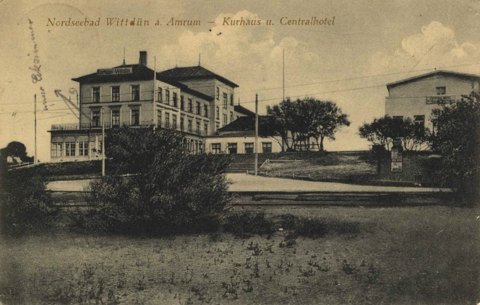 Wittdün (Amrun), Schleswig-Holstein - Kurhaus und Zentralhotel (Zeno Ansichtskarten)