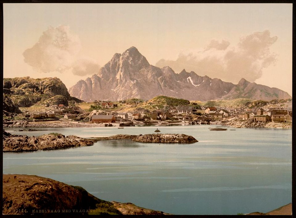 With Vaagakallen, Kabelvaag, Norway (LOC)