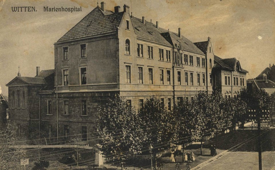 Witten, Nordrhein-Westfalen - Marienhospital (Zeno Ansichtskarten)
