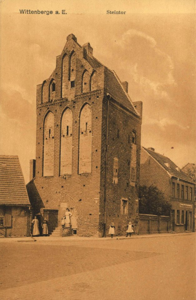 Wittenberge, Mecklenburg-Vorpommern - Steintor (Zeno Ansichtskarten)