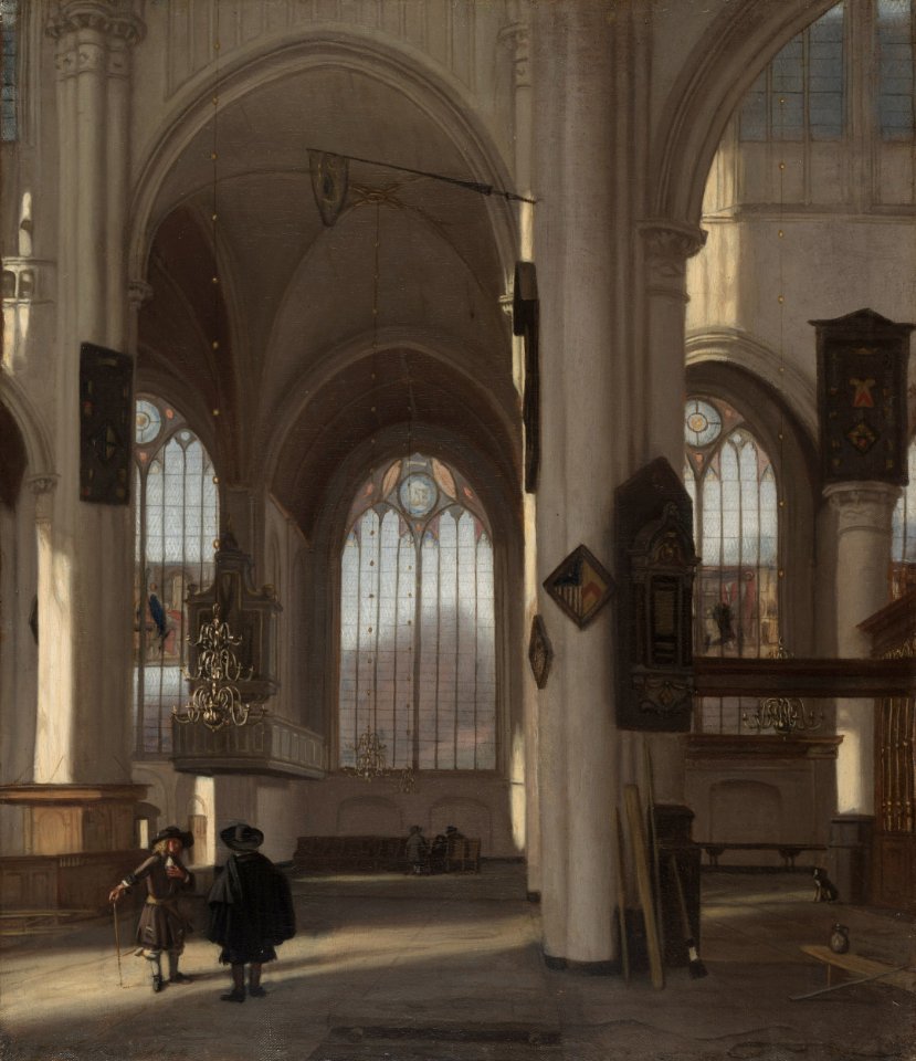 Emanuel de Witte - Interior of a Church - 1971.1 - Cleveland Museum of Art