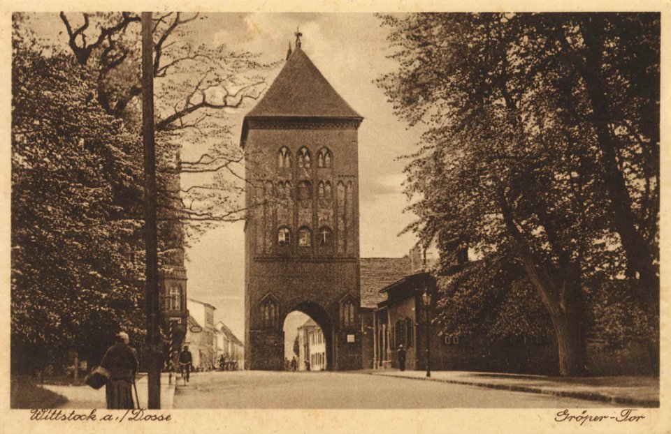Wittstock a. Dosse, Brandenburg - Gröpertor (Zeno Ansichtskarten)