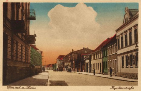 Wittstock a. Dosse, Brandenburg - Kyritzerstraße (Zeno Ansichtskarten)