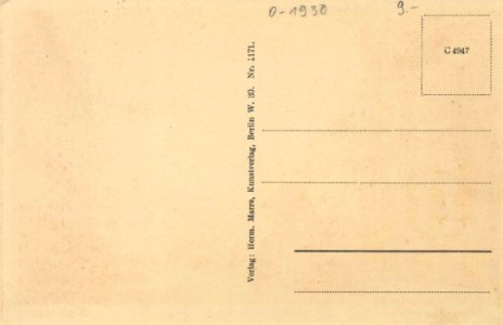 Wittstock a. Dosse, Brandenburg - Gröpertor (back) (Zeno Ansichtskarten)