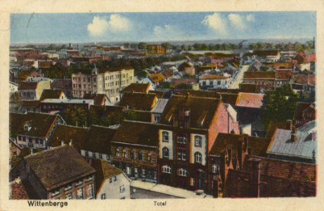 Wittenberge, Mecklenburg-Vorpommern - Stadtansicht (2) (Zeno Ansichtskarten)