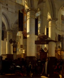 Emanuel de Witte - Interior of a Church - WGA25802