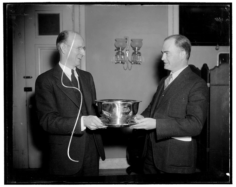 WKH 25-FEB-1938 Silver Punch Bowl