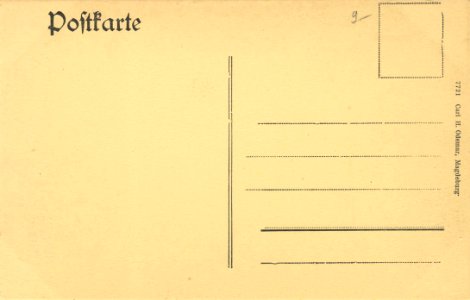 Wittenberg, Lutherstadt, Sachsen-Anhalt - Stadtkirche (2) (back) (Zeno Ansichtskarten)