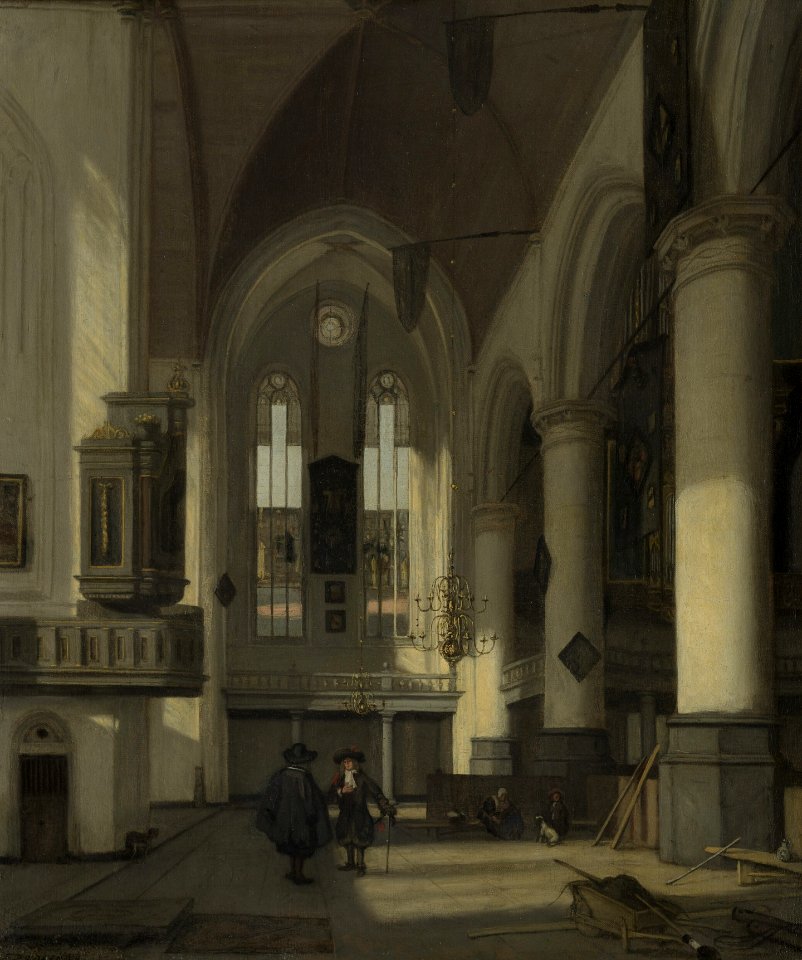 Emanuel de Witte - Kerkinterieur - 1991 (OK) - Museum Boijmans Van Beuningen