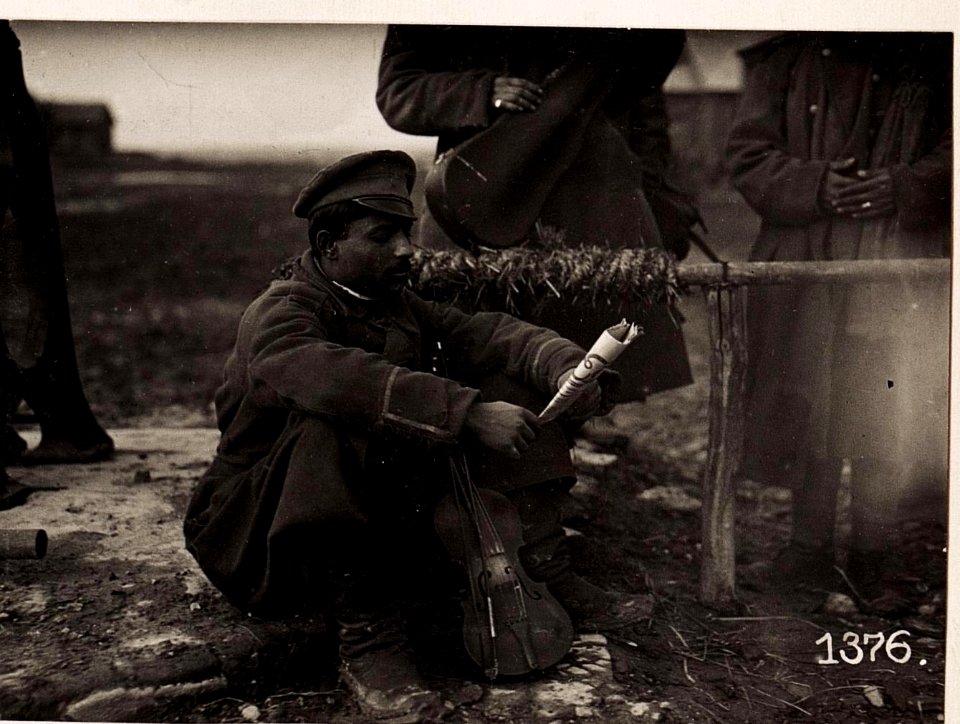 Wladimir-Wolynskij, Heimkehrende aus russ.Gefangenschaft. (2-II.1918.) (BildID 15712689)