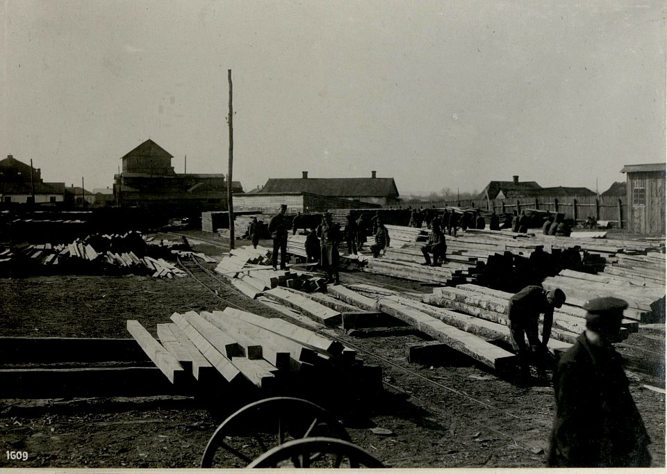 Wladimir-Wolynskij, Militärsägewerk. (7-IV.1918.) (BildID 15715274)