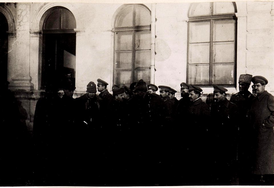 Wladimir-Wolynskij, Ukrainische Offiziere. (26-II.1918.) (BildID 15712177)