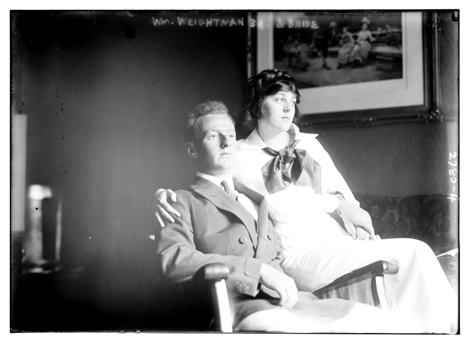 Wm. Weightman 3d and bride LCCN2014693753