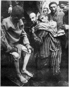 Wobbelin Concentration Camp, recently captured by troops of the 82nd Airborne Division. Many prisoners were found... - NARA - 531291