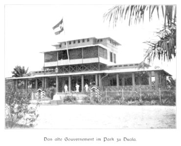 WOHLTMANN(1904) p002 Das alte Gouvernement im Park zu Duala