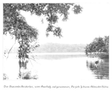 WOHLTMANN(1904) p010 Der Barombi-Kratersee, Bezirk Johann-Albrecht-Höhe
