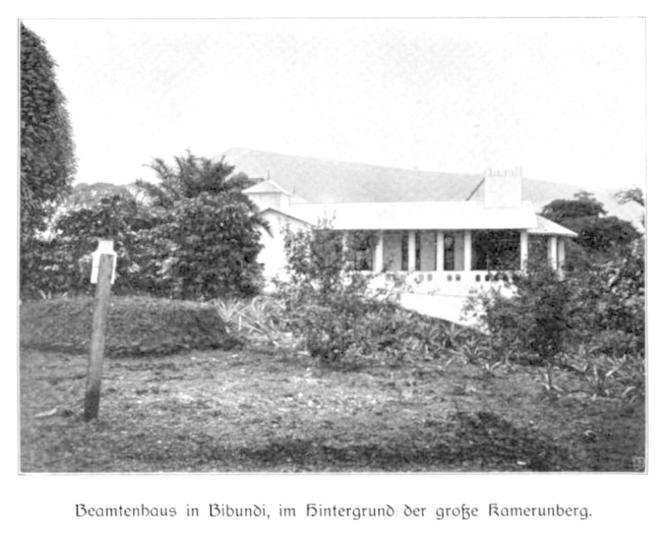 WOHLTMANN(1904) p038 Beamtenhaus in Bibundi