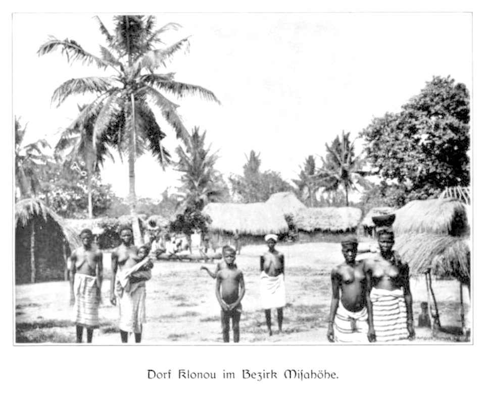 WOHLTMANN(1904) p064 Das Dorf Klonou im Bezirk Misahöhe