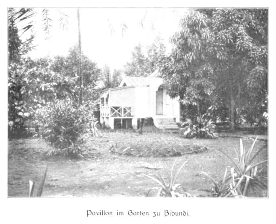 WOHLTMANN(1904) p039 Garten-Pavillon in Bibundi