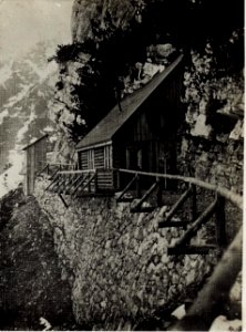 Wohnbaracke des Erzherzog Thronfolgers auf der Costilla, vom 14.bis 19.Mai 1916. (BildID 15576600)
