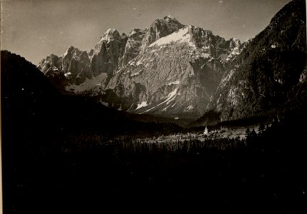 Wolfsbach gegen Wischbergruppe. (SEISSERA). Aufgenommen am 25. Mai 1916. (BildID 15475916)