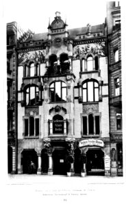 Wohn- und Geschäftshaus, Mohrenstr. 25, Berlin, Architekten Schwartzkopff & Theising, Berlin, Tafel 92, Kick Jahrgang II
