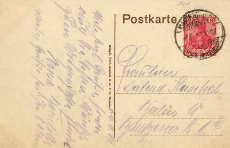 Woldenberg N. M., Ostbrandenburg - Stadtansicht (2) (back) (Zeno Ansichtskarten)
