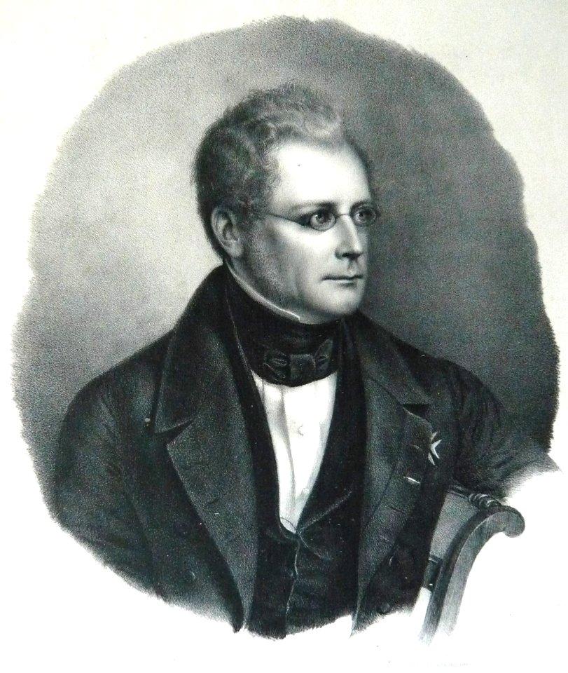 Wolf Heinrich von Baudissin, gezeichnet von August Grahl 30. Januar 1839