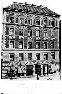 Wohnhaus Rothebühlstr. 86, Stuttgart, Architekt R. Reinhardt, Prof. TH Stuttgart, erbaut von Werkmeister G. Widmann, Tafel 5, Kick Jahrgang I photo