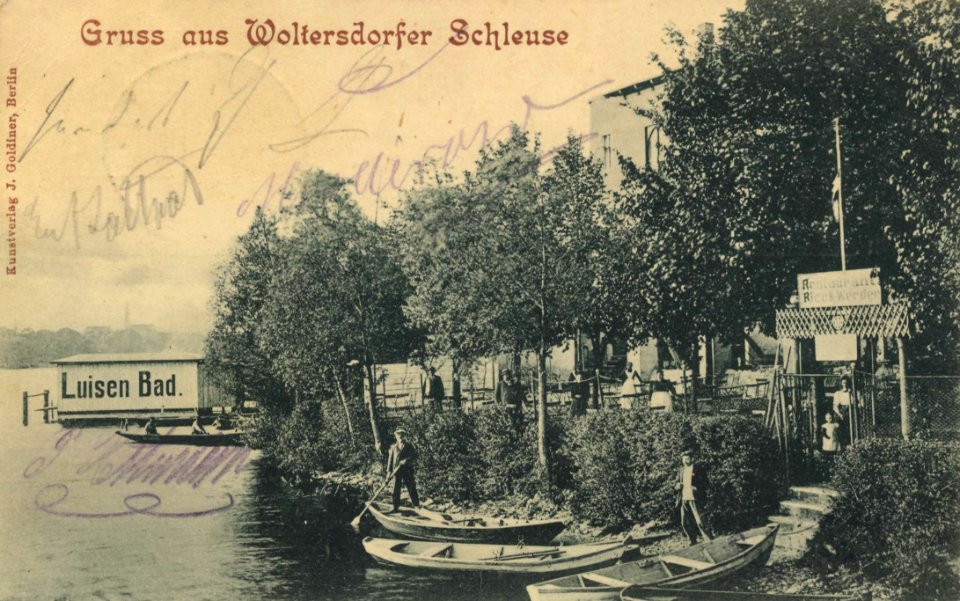 Woltersdorf, Brandenburg - Luisenbad; Restaurant (Zeno Ansichtskarten)