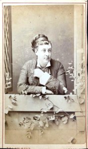 Woman at window by T & J Holroyd (1)