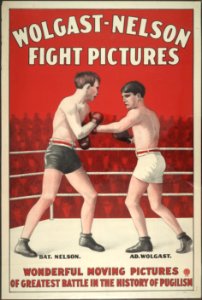Wolgast-Nelson Fight Pictures - Wonderful moving pictures of the greatest battle in the history of pugilism. LCCN2002721262