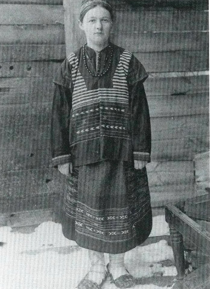 Woman in feast dress (Ryazan gov., 1912)
