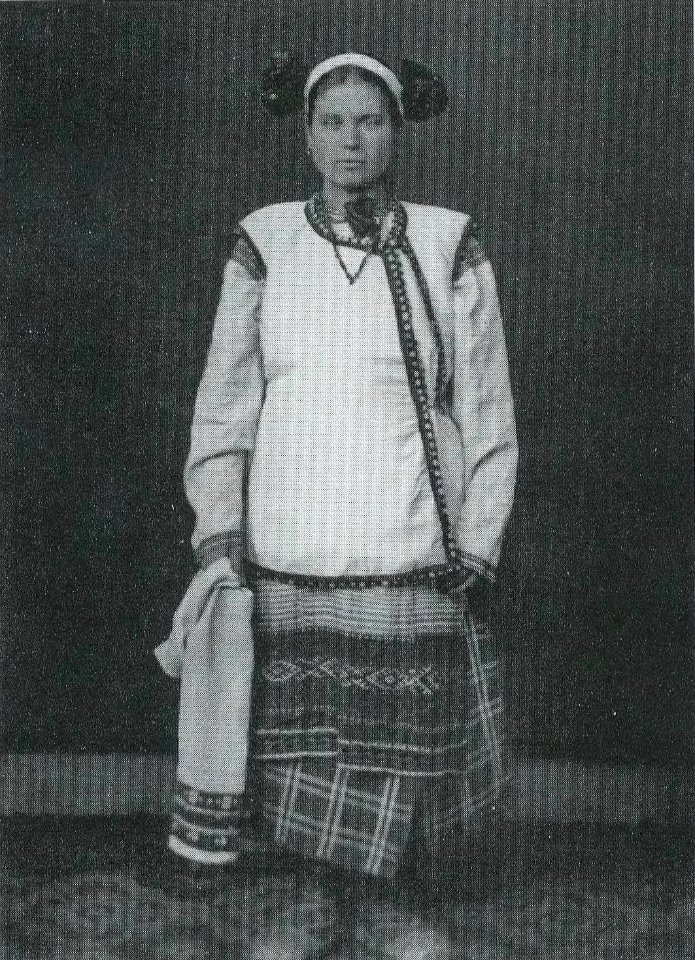 Woman in feast dress (Smolensk gov., 1878)