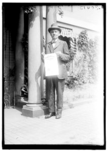 WOMAN SUFFRAGE D.G. JAMES AND LETTER FROM WISCONSIN LCCN2016870040