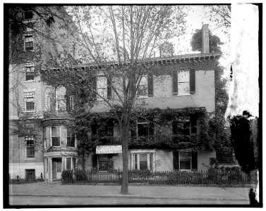 Woman Suffrage Cameron House, Headquarters LOC hec.13582