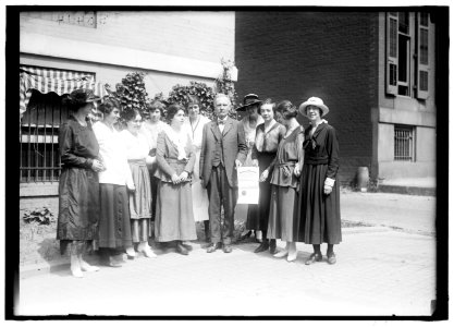 WOMAN SUFFRAGE D.G. JAMES AND LETTER FROM WISCONSIN LCCN2016870041