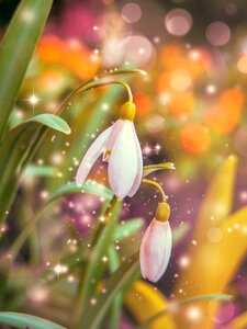Bright easter plant