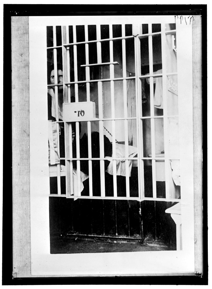 WOMAN SUFFRAGE JAIL CELL LOC hec.09980