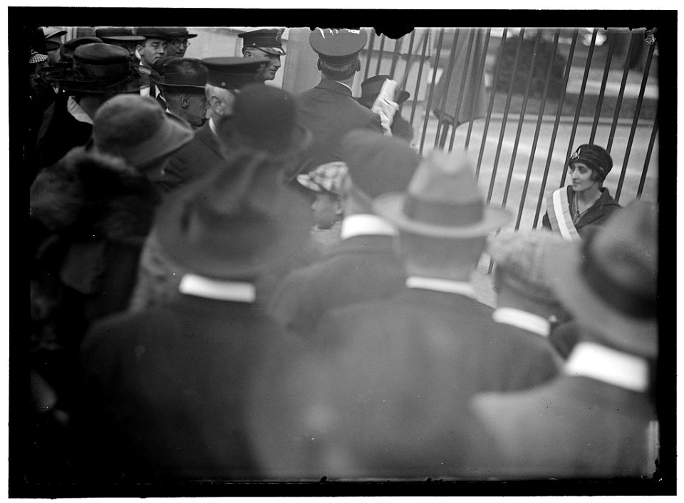 WOMAN SUFFRAGE. ARRESTS LCCN2016868420