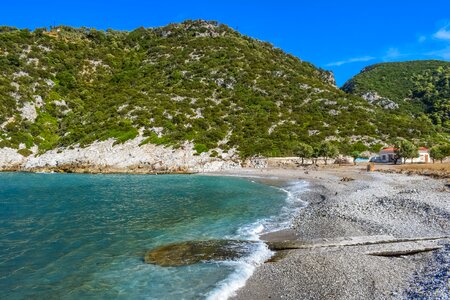 Pebble beach island greek photo